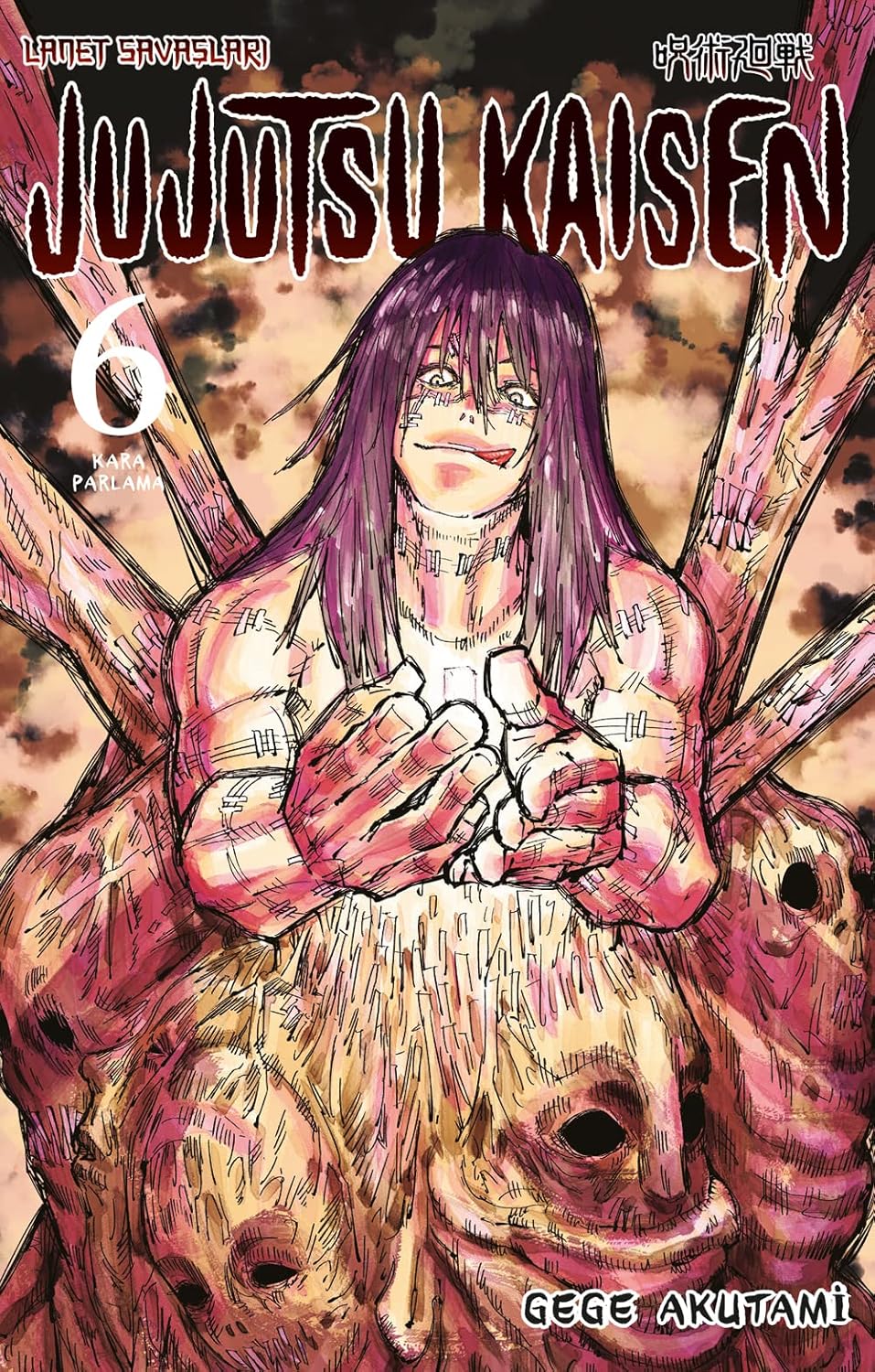 Alternative view of Jujutsu Kaisen 6. Cilt: Kara Parlama