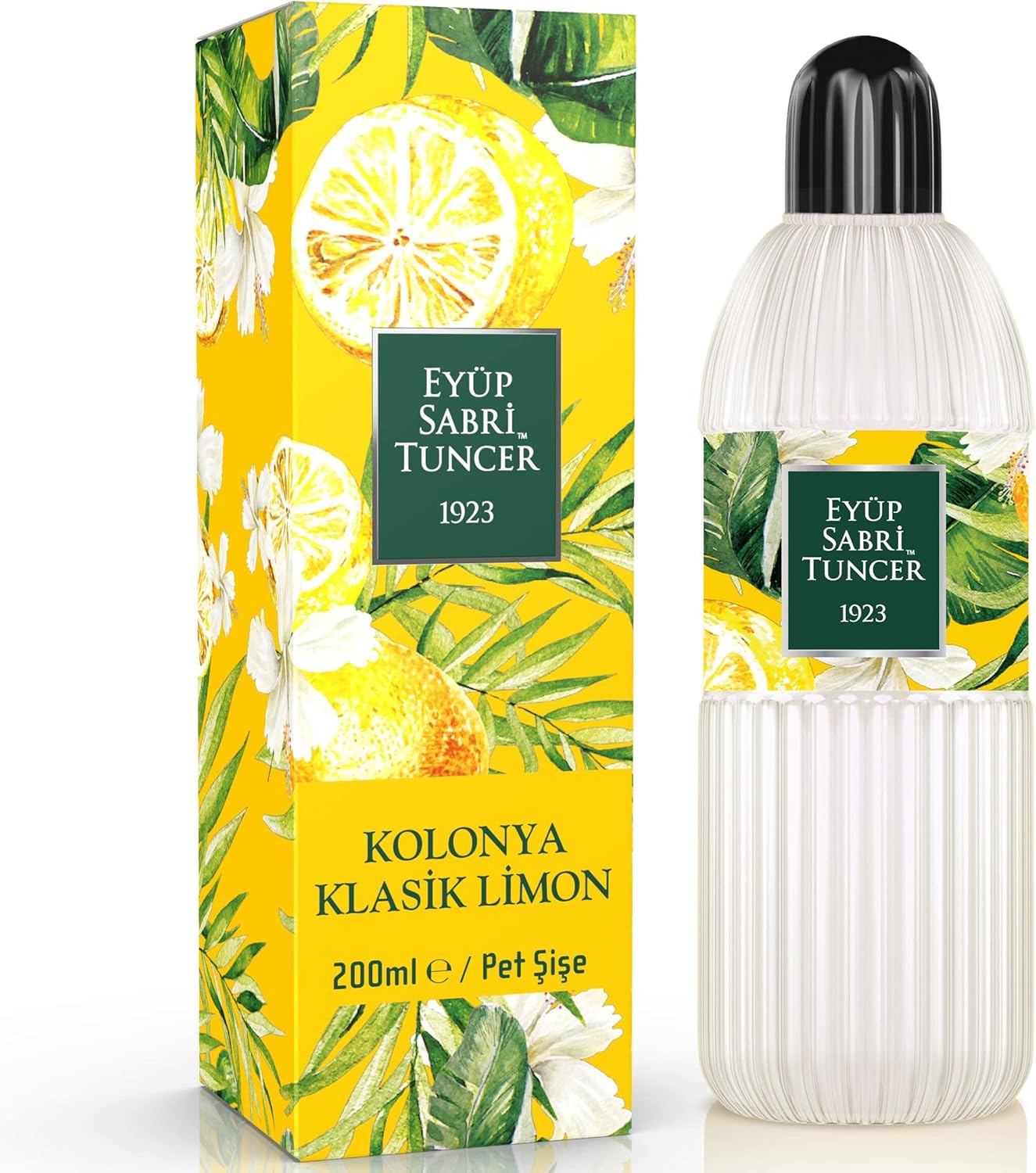 Alternative view of Limon Kolonyasi 200 Ml Silindir Pet Şişe 1 Paket (1 x 200 ml)