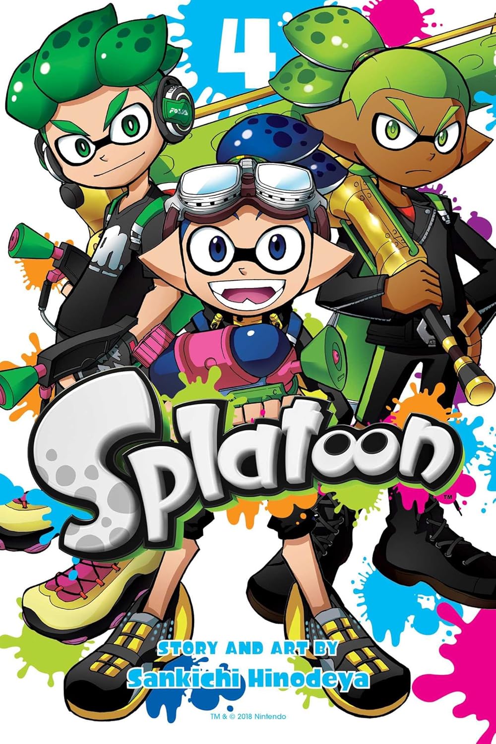 Alternative view of Splatoon, Vol. 4: Volume 4
