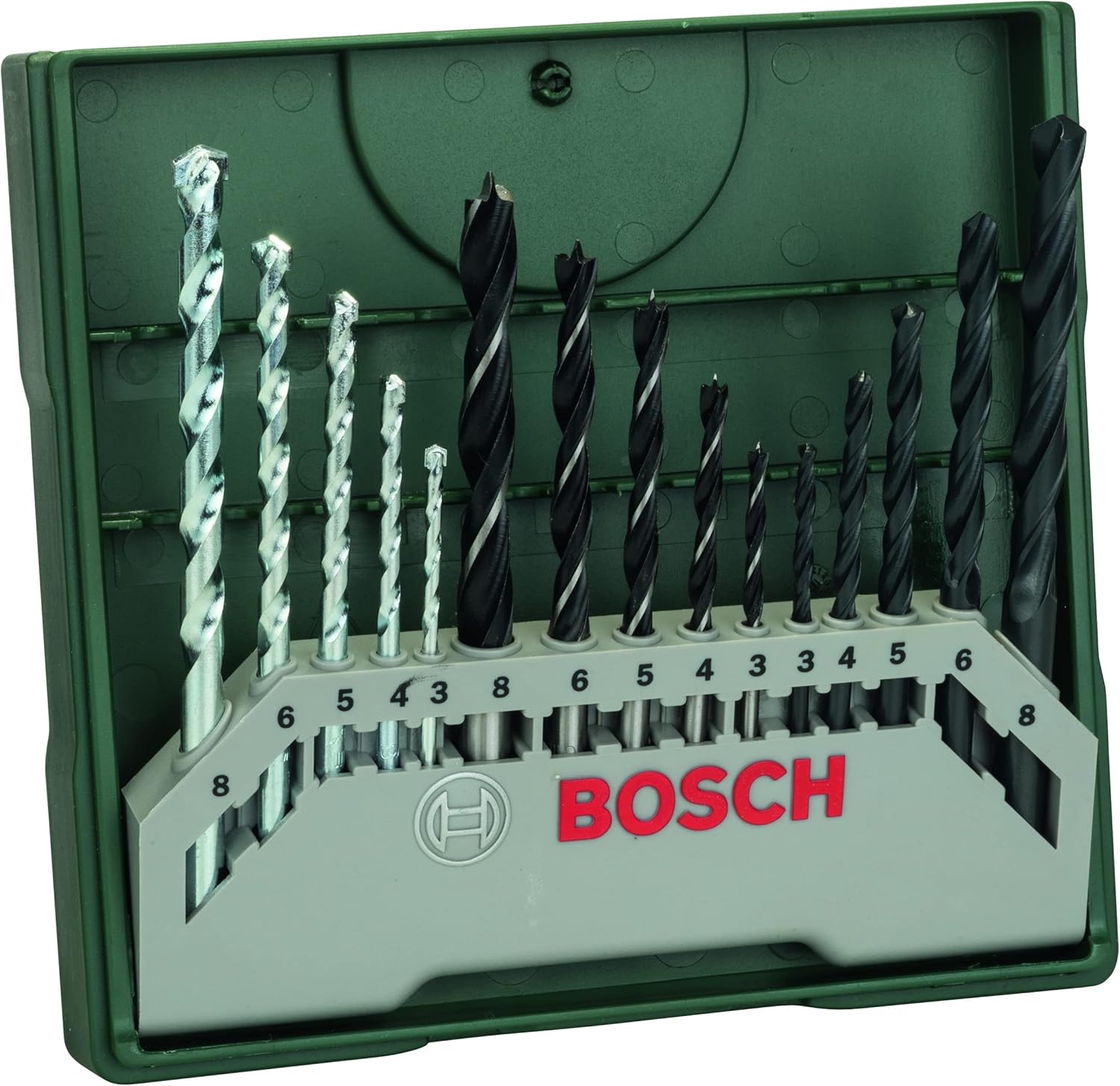 Home and Garden X/Line Mini 15 Parça Matkap Ucu Seti, Yeşil - Görsel 3