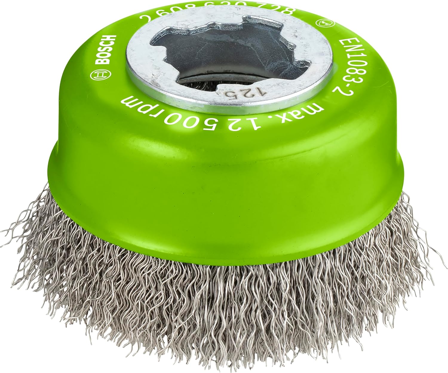 Alternative view of Professional dalgalı tencere fırçası Clean (Inox, X-LOCK için, paslanmaz, Ø 75 mm, tel kalınlığı 0,3 mm, çap 125 mm için)