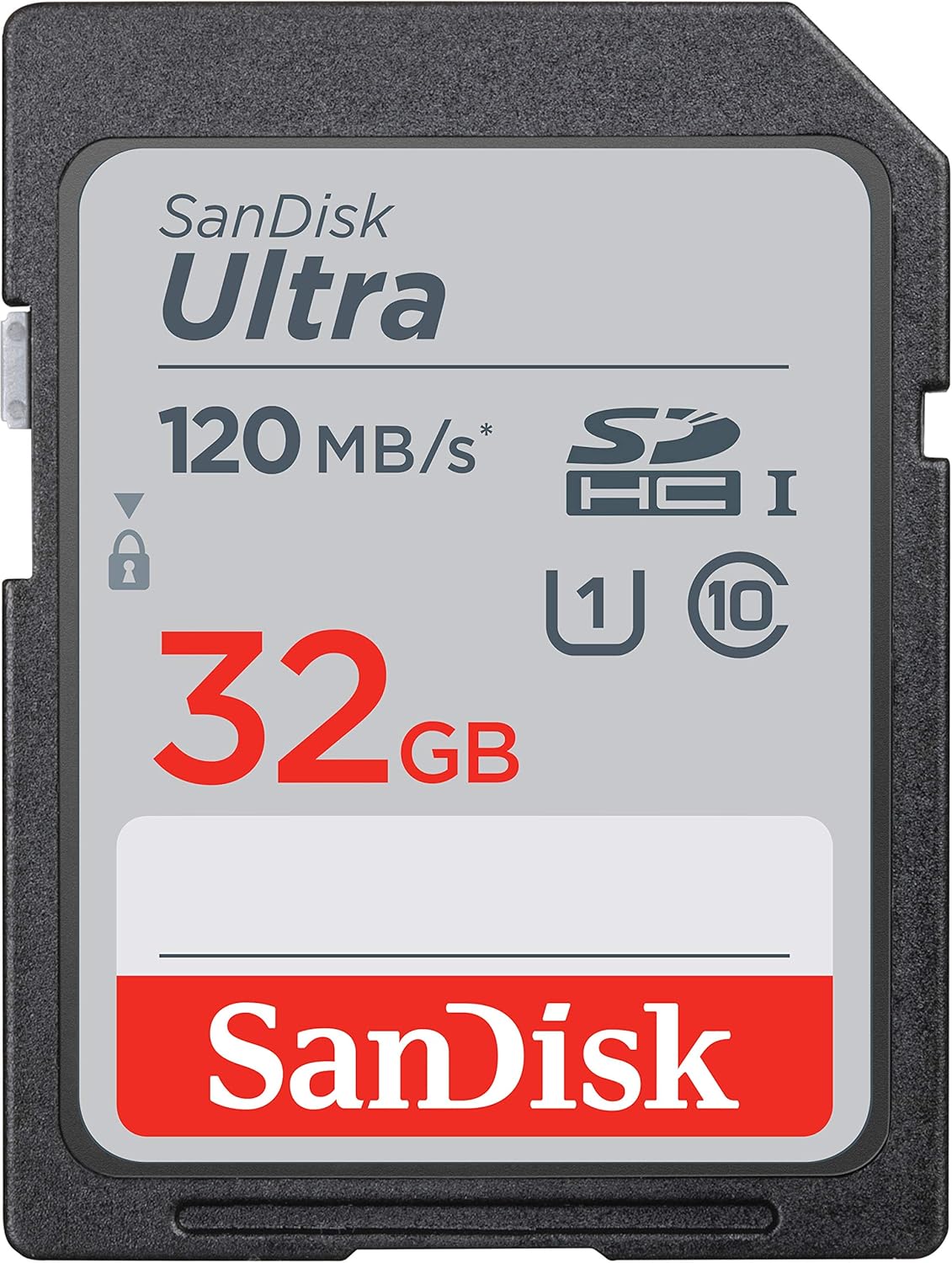 Alternative view of Ultra 32GB SDHC Memory Card 120MB/s