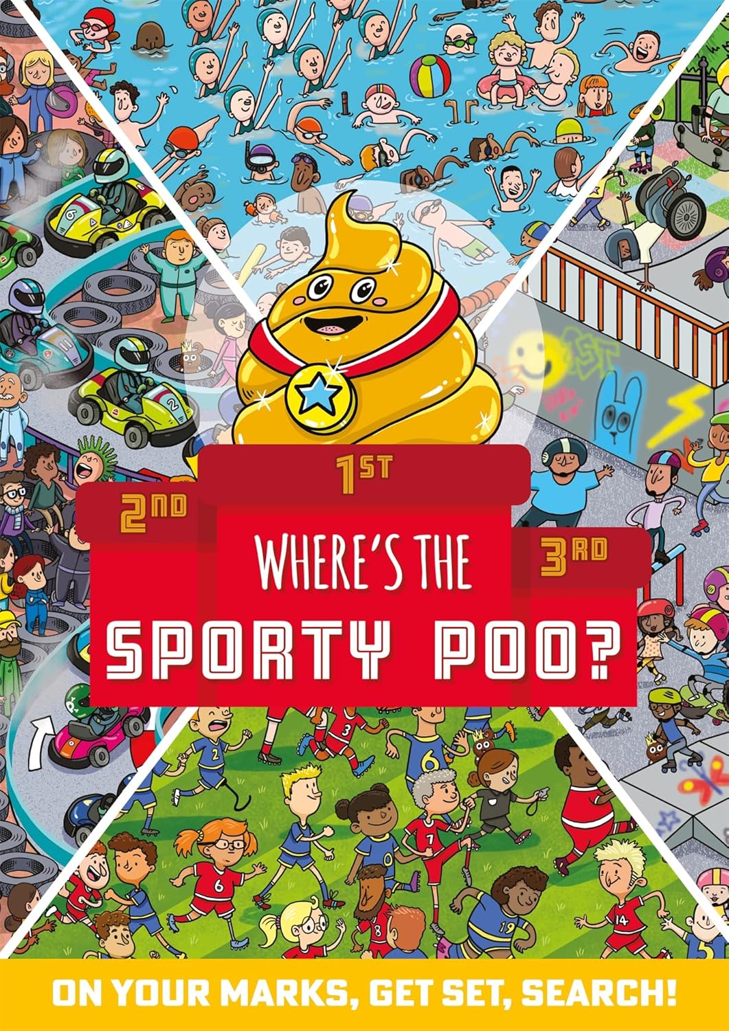 Where's the Sporty Poo?: On your marks, get set, search!