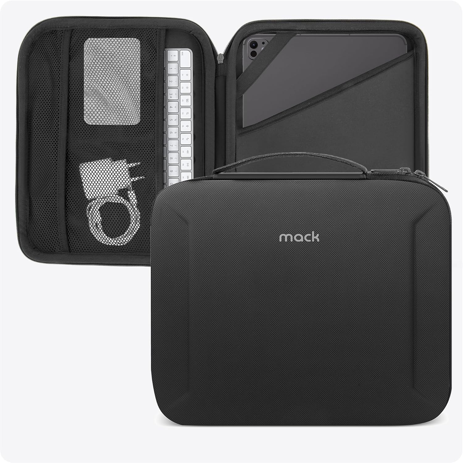 Alternative view of X MCE-1402 Sert Yapılı Çanta, 13” iPad Pro M4, 13” Air M3 (2025)&M2(2024), 12.9” Pro M2&M1 modelleri için Koruyucu kılıf, Aksesuar Düzenleyicili iPad Taşıma Kılıfı