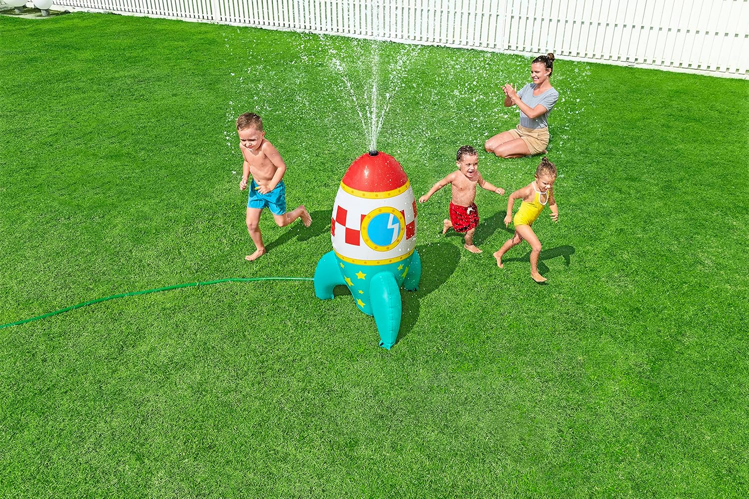 Space Blast Çocuk Şişirilebilir Fıskiye