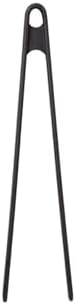 Silikon Kızartma Maşası, 1 Adet, Silikon, 29 cm, Siyah, BPA Free - Görsel 3