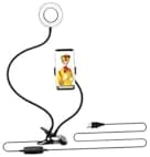 Alternative view of Kıskaçlı Akrobatik 3 Renk Masa Lambası, USB Beyaz, Işık Şiddeti ve Rengi Ayarlanabilir, Kitap Okuma ve Çalışma Işığı, Güç Kablosu Dahil