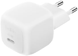 Alternative view of Kompakt Duvar Şarj Cihazı 45 W, Apple iPhone 17, 16 and 15 Serisi,  Galaxy S25, iPad, AirPods ve Daha Fazlası için USB-C Güç İletimli Hızlı Şarj, Beyaz