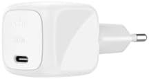 Kompakt Duvar Şarj Cihazı 30 W, Seyahat Dostu USB-C Power Delivery Hızlı Şarj, iPhone, Galaxy, iPad, AirPods, Tablet ve Daha Fazlası, USB-C’den USB-C’ye Kablo ile, Beyaz - Görsel 2