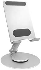 Alternative view of fiigo Telefon Standı Katlanabilir Çok Fonksiyonlu 360 Derece Dönebilen Metal Silver
