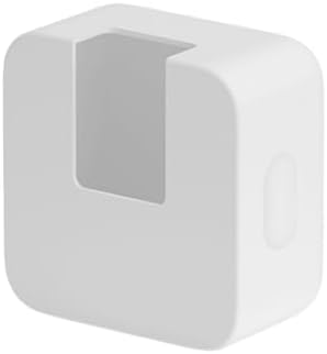 Alternative view of MacBook Air 13,6 ve 15,3 inç M1-M4 Uyumlu Silikon Şarj Aleti Kılıfı | 35W USB-C (Yatay Küçük Kompact) – 360° Koruma, Kaymaz Yüzey Beyaz