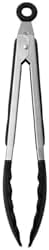 Alternative view of Silikon Uçlu Metal Maşa, 23 cm, Siyah, BPA Free, Yanmaz Yapışmaz Kaplama, Ergonomik Tasarım, Mutfak ve Mangal İçin