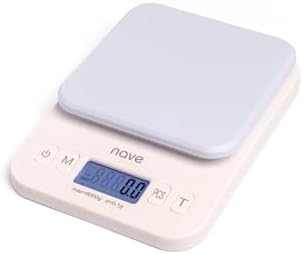 Nave Dijital Mutfak Tartısı, 6kg/0.1g LCD Ekranlı Yüksek Hassasiyetli Gıda Ölçeği, Çoklu Ünite (g/oz/ml/lb), Pille Çalışır - Kuaför Salonu için Pişirme, Pişirme ve Ağırlık Kontrolü Renk Ölçeği için - Görsel 3