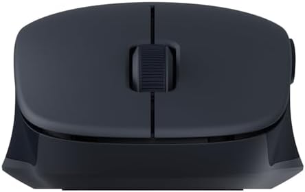 Xiaomi Çift Modlu Kablosuz Fare 2 Siyah 2.4GHz ve Bluetooth Çift Modlu Bağlantı Sessiz 1200 DPI Hassas Sensör Simetrik Hafif 62g İki Cihaz Arasında Dikişsiz Anahtarlama LED Göstergesi Büyük