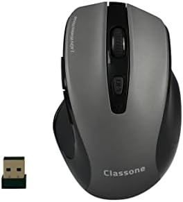 Classone WL600 Serisi Kablosuz Mouse, Siyah/Gri - Görsel 3
