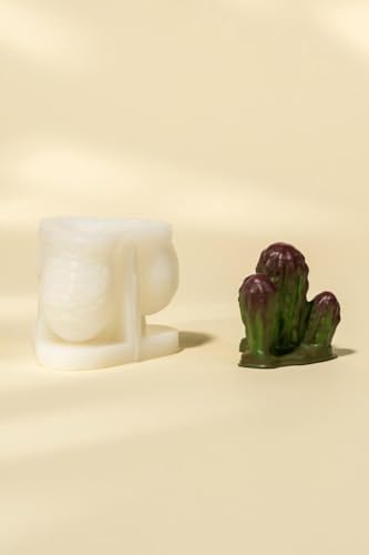 Alternative view of Cereus Kaktüs Silikon Mum Kalıbı
