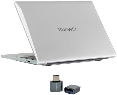 Alternative view of MateBook 14 Kılıf Uyumlu Kristal Parlak Sert Hard Case İnce Hafif Çizilme Koruma Yeni FLMH 2024-2025 14 inç Şeffaf