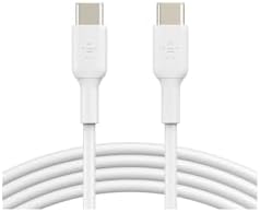 Kompakt Duvar Şarj Cihazı 30 W, Seyahat Dostu USB-C Power Delivery Hızlı Şarj, iPhone, Galaxy, iPad, AirPods, Tablet ve Daha Fazlası, USB-C’den USB-C’ye Kablo ile, Beyaz - Görsel 3
