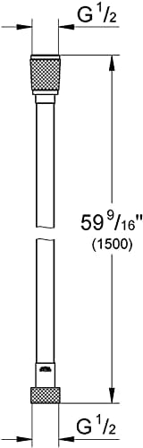 Alternative view of 5 Fonksiyonlu El Duşu Başlığı + 150cm Ekstra uzun Duş Hortumu Spirali / 2'li Lüks Duş Seti Takımı