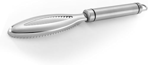 Nekuba Balık Pulu Çıkarıcı, Paslanmaz Çelik, Ergonomik Saplı, Profesyonel ve Özel Mutfak Kullanımı için - Görsel 3