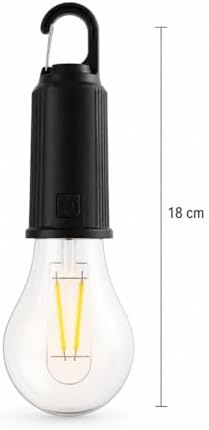 Type C Şarjlı Kamp Lambası Solar Şarj Destekli Taşınabilir LED Kamp Ampulü Sıcak Işık Modlu Askılı Acil Durum Çadır Lambası Outdoor Gece Lambası - Görsel 3