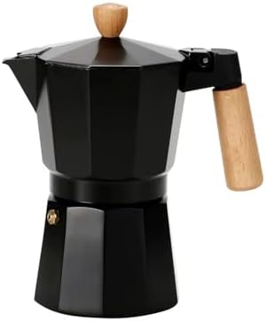 Mokapot 6-Cups Coffeehutt Bigg Coffee Kahve Demleme Kahve Ekipmanı Italyan Filtre Kahve Makinesi,Siyah - Görsel 2