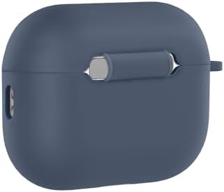 PSR Aksesuar AirPods Pro 3 Uyumlu Silikon Kılıf – Darbe ve Çizilme Koruyucu, Soft Touch Silikon, Kablosuz Şarj Destekli, Taşıma İpi Slotlu (Lacivert) - Görsel 3