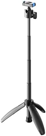 TELESIN Osmo Action Manyetik Selfie Çubuğu & Tripod | Osmo Action 3/4/5 Pro/Osmo 360 Uyumlu Hızlı Çıkarılabilir Mini Tripod & Selfie Stick - Görsel 3