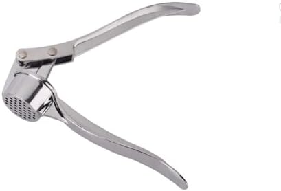 Profesyonel Paslanmaz Çelik Sarımsak Ezici - Ergonomik Lüks Sarımsak Presi, Dayanıklı Metal Sarımsak Kırıcı ve Püre Yapıcı, Pratik Mutfak Gereçleri ve Manuel El Presi - Görsel 3