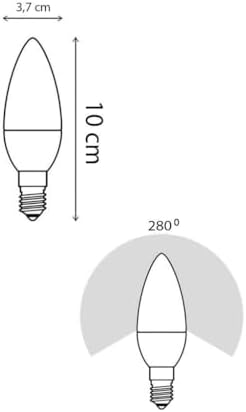 Alternative view of 6W Led Mum Ampul Sarı Işık 3000K 3 Adet - E14