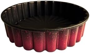 Turta Ve Tart Kek Kalıbı Cherry Red Kalın Döküm Üç Katmanlı Kaplama 525 Gram