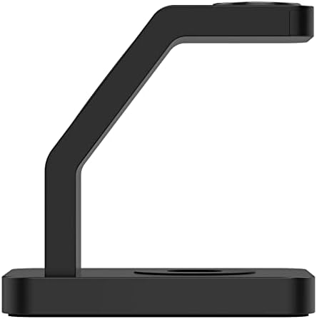BL34 3 in 1 Magsafe Uyumlu 15W Telefon, Kulaklık, Apple Watch Uyumlu Masaüstü Stand Kablosuz Şarj Cihazı - Görsel 3