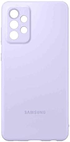 Galaxy A72 Slim Silikon Kılıf - Mor - Görsel 3