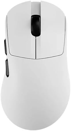 Alternative view of AJ179 V2 MAX Kablosuz Gaming Mouse 12000 DPI PAW3311 Sensör 2.4G + Bluetooth + USB 300IPS 35G 1000Hz 800mAh Ultra Hafif 56g Teflon Ayak Profesyonel Oyuncu Mouse (Beyaz)