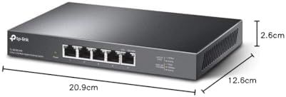 Alternative view of TL-SG105-M2, 5-Port 2.5G Desktop Switch