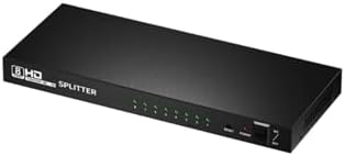 Monte Lua 1 Giriş 8 Çıkış Port 1080P FHD HDMI Dağıtıcı Splitter (8li Çoklayıcı) - Görsel 3
