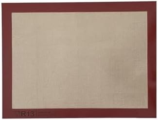 Alternative view of Yanmaz Yapışmaz Silikon Pişirme Matı, Fırın Altlığı, 30x40 cm, 116 gr, 0.75 mm Kalınlık, Yıkanabilir, 220 Derece Isıya Dayanıklı