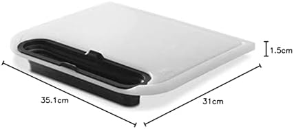 7032 Cut & Catch Cutting Board, White - Görsel 2