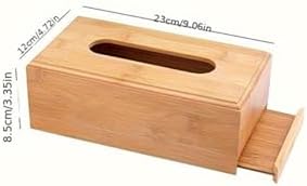 Alternative view of Bambu Peçetelik Ahşap Dekoratif Peçetelik Masaüstü Peçetelik, Kağıt Peçete Hazneli