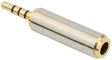 Platoon 2.5mm Erkek 3.5mm Dişi 4 boğum 3 çizgi kulaklıklı mikrofon çevieici