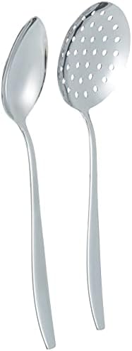 Sahra Sade 5 Parça Paslanmaz Çelik Servis Takımı