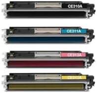 Alternative view of HP Uyumlu CE310A-CE311A- CE312A-CE313A Takım Muadil Toner 126A (KIRMIZI)