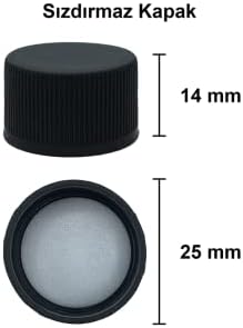 Maraska Şeffaf 100 ml Sızdırmaz Kapaklı Boş Cam Şişe 6 Adet - Görsel 3