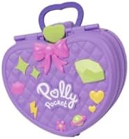 Polly Pocket bebekler ve sırt çantası şeklinde oyun seti Lunapark temasına uygun mini golf sahası, dönme dolap, oyuncak arabalar, dönen fincanlar, yemek standları, evcil hayvan ve aksesuarlar, JFV15 - Görsel 3