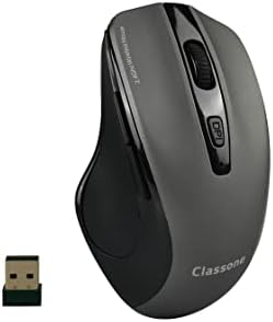 Classone WL600 Serisi Kablosuz Mouse, Siyah/Gri - Görsel 2