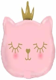 Alternative view of Kedi Pembe Folyo Balon