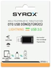 DT25UL Lightning - USB 3.0 OTG Dönüştürücü - Siyah