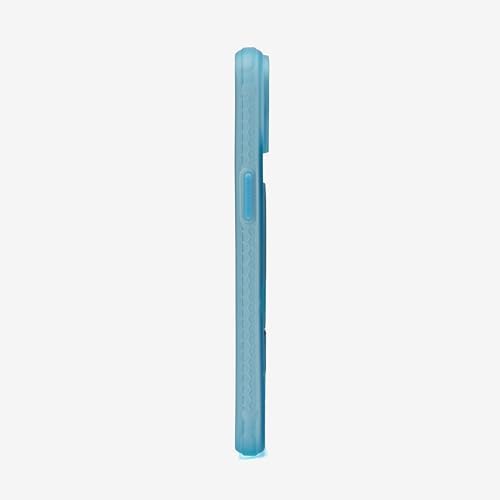 FlexStand Serisi MagSafe ile Uyumlu Manyetik Stantlı Yükseltilmiş Kenarlı Tam Kamera Lens Korumalı Kılıf iPhone 15 için Açık Mavi