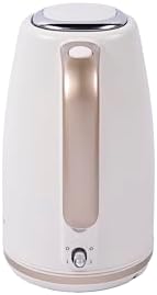 Gem Pearl 1, 7 L Su Isıtıcı – 2200 W Paslanmaz Çelik Gövde | Vanilya Krem Gold