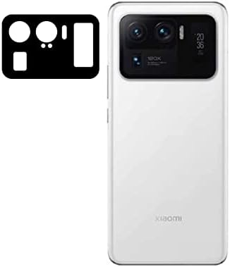 Xiaomi Mi 11 Ultra ile Uyumlu 3D Kamera Koruma Z-Panoply Tam Kaplayan Kamera Koruma Siyah - Görsel 3
